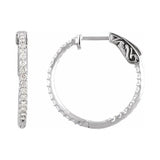 Inside-Outside Hoop Earrings