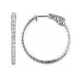 Inside-Outside Hoop Earrings