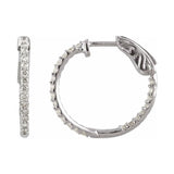 Inside-Outside Hoop Earrings