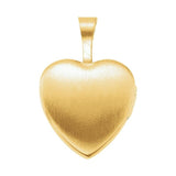 Enamel Roses & Cross Heart Locket