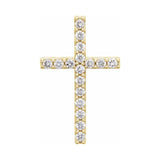 Petite Cross Necklace or Pendant