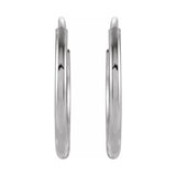 Endless Tube Hoop Earrings