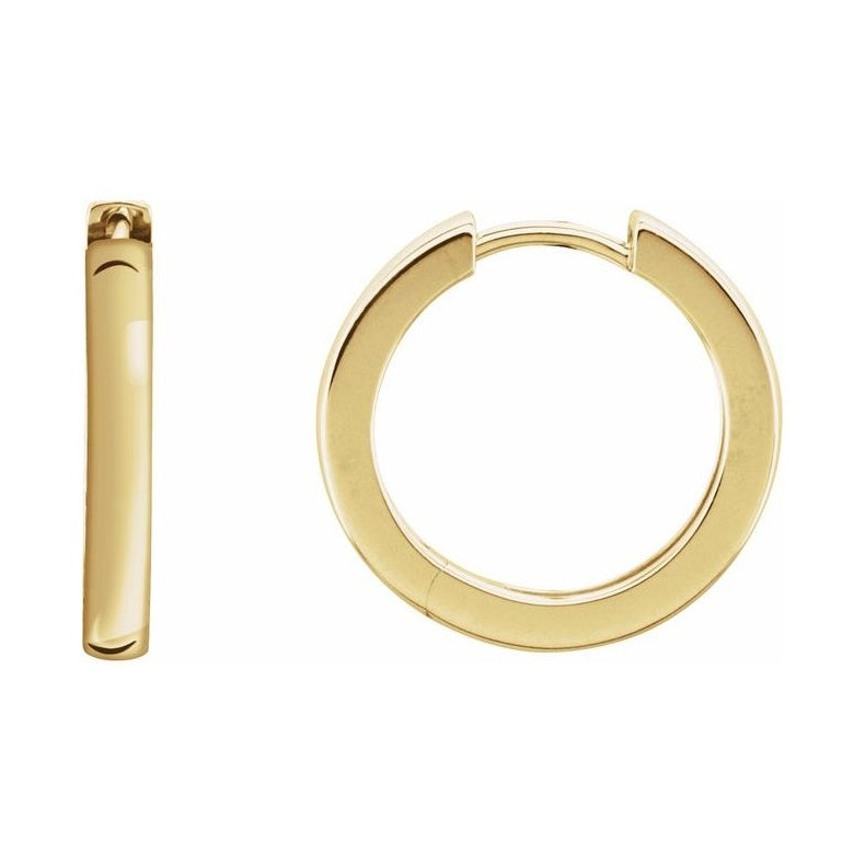 Hinged Hoop Earrings