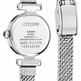 Citizen Silver Tone Stainless Steel Eco Drive Watch