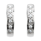 Accented Hoop Earrings