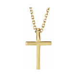 Petite Cross Necklace or Pendant