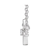 Sideways Cross Necklace or Center