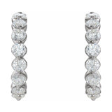 Accented Hoop Earrings