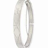 Estate Sterling Silver Bangle Bracelet