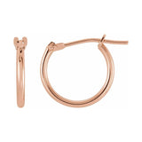 Youth Hoop Earrings