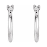 Youth Hoop Earrings