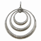 Estate Sterling Silver Pendant