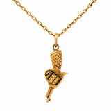 Estate 18k Yellow Gold Revolver Necklace