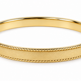 Estate 18k Yellow Gold Bangle bracelet