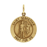 St. Sebastian Medal Necklace or Pendant