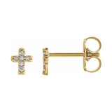Youth Cross Earrings