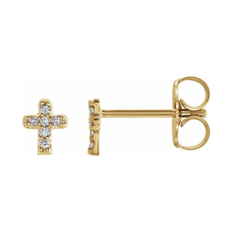 Youth Cross Earrings