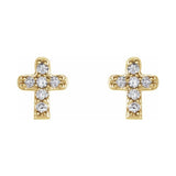 Youth Cross Earrings