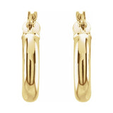 Tube Hoop Earrings