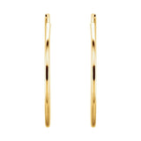 Endless Tube Hoop Earrings
