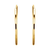 Endless Tube Hoop Earrings