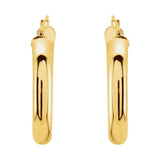 Tube Hoop Earrings