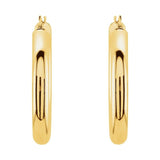 Tube Hoop Earrings