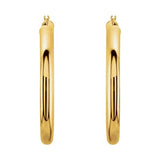 Tube Hoop Earrings