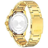 Citizen Gold Tone Stainless Steel Quartz Watch