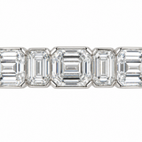 White Gold Channel Set Diamond Band