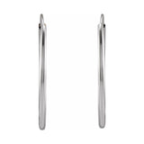 Flexible Endless Tube Hoop Earrings