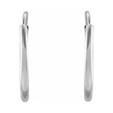 Flexible Endless Tube Hoop Earrings