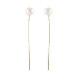 Pearl Threader Earrings