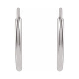 Flexible Endless Tube Hoop Earrings