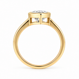 Marquise Bezel Set Engagement Ring