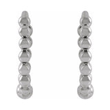 Beaded Hoop Earrings