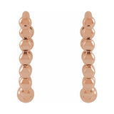 Beaded Hoop Earrings