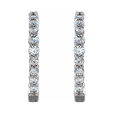 Inside-Outside Hoop Earrings