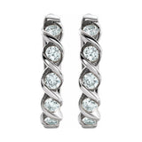 Twisted Hoop Earrings
