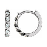 Twisted Hoop Earrings