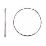 Flexible Endless Tube Hoop Earrings