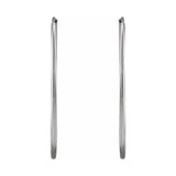 Flexible Endless Tube Hoop Earrings