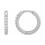 Accented Huggie Earrings