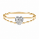 Estate 10k Two-Tone Children's Ring