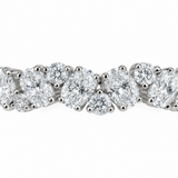 White Gold Scatter Diamond Band