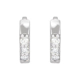 Accented Huggie Earrings