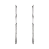 Endless Tube Hoop Earrings