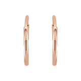 Endless Tube Hoop Earrings