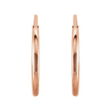 Endless Tube Hoop Earrings