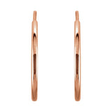 Endless Tube Hoop Earrings